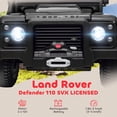 thumbnail image 4 of Qaba 12V Kids Electric Ride on Truck, Land Rover Licensed Battery Powered Toy Car w/ Remote Control, Dual Motors, Spring Suspension, Black, 4 of 10
