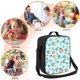 thumbnail image 5 of Fotbe Sea Shells 2 Lonchera Bolsa de Almuerzo para Hombres y Mujeres, Lonchera de Gran Capacidad, Bolsa de Almuerzo Reutilizable, Bolsa Térmica Aislante, 5 of 7