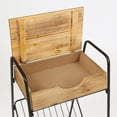 thumbnail image 4 of Accent Table with Rack, 4 of 9