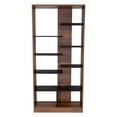 thumbnail image 3 of Librero Soria Cobre y Wengue Virtual Muebles, 3 of 8