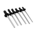 thumbnail image 4 of 120Pcs/Set M2.4 M3.0 M3.2 Black Aluminium Blind Rivets Nail Decoration Rivets For Furniture Assortment Kit Hw078,1 box * Blind Rivets,silver & black, 4 of 8