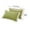 Green, variant on 2 Pack Pillow Shams 29.1x18.8 Inches,Queen Size Crystal Velvet Pillowcase,Fluffy Pillow Cover Pleated Ruffle Pillow Shams Ultra Soft Flannel Fleece Fabric Decorative Pillowcase