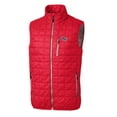 thumbnail image 2 of Men's Cutter & Buck Red Tennessee Titans Big & Tall Rainier PrimaLoft Eco Insulated Full-Zip Puffer Vest, 2 of 3