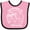 Pink and Black, variant on Inktastic Summer Vacation Mode Carolina Beach North Carolina Boys or Girls Baby Bib