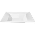 thumbnail image 3 of EcoQuality 12 oz White Pearl Square Plastic Bowl - Elegant Disposable Serving Bowl for Weddings, Parties, and Special Events Durable, Reusable Tableware Perfect for Catering and Buffets (20), 3 of 3