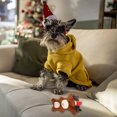 thumbnail image 1 of Juguete de peluche para perro, resistente a mordeduras, serie de Navidad, juguete para masticar, suministros para mascotas (alce) Ehuebsd Para estrenar, 1 of 6