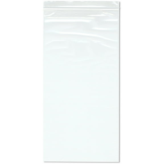 Plymor 8" x 16" (Pack of 100), 2 Mil Zipper Reclosable Plastic Bags