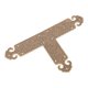 thumbnail image 1 of Furniture Accessories Copper Corner Cover Antique Style For Home Decor T-Shaped Protective 1Set, 1 of 3