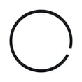 thumbnail image 2 of Omix-Ada by RealTruck | 18887.42 | Transmission Bearing Snap Ring, AX15 | OE Reference: 83506220 | Compatible with 1988-1999 Jeep YJ / TJ / XJ / ZJ / MJ / SJ, 2 of 2