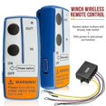 thumbnail image 3 of 12V Car Wireless Winch Electric Remote Control Switch with Manual mitter for Jeep Truck ATV SUV, 3 of 5