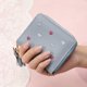 thumbnail image 2 of Women's Wallet, Girls Coin Purse Wallets Cute Heart Wallet with Zipper Pocket + Metal Card Wallet for Kids, 2 of 5