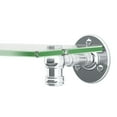 thumbnail image 2 of Gatco 4416 Cafe Vanity Glass Shelf, Chrome, 2 of 2