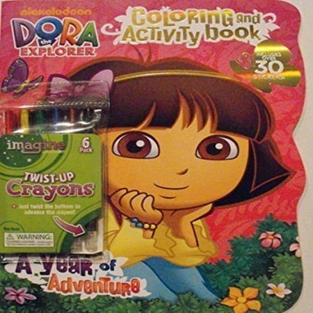 UPC 709317397789 product image for Dora the Explorer Bundle-(C) 64 Page Shaped Coloring and Activity Book with Stic | upcitemdb.com