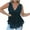 Olive Green, variant on Nrmvnmi Summer Saving 2024 Plus Size Sexy Velvet Cami for Women Lace Deep V Neck Sleeveless Camisole Loose Fit Tank Tops