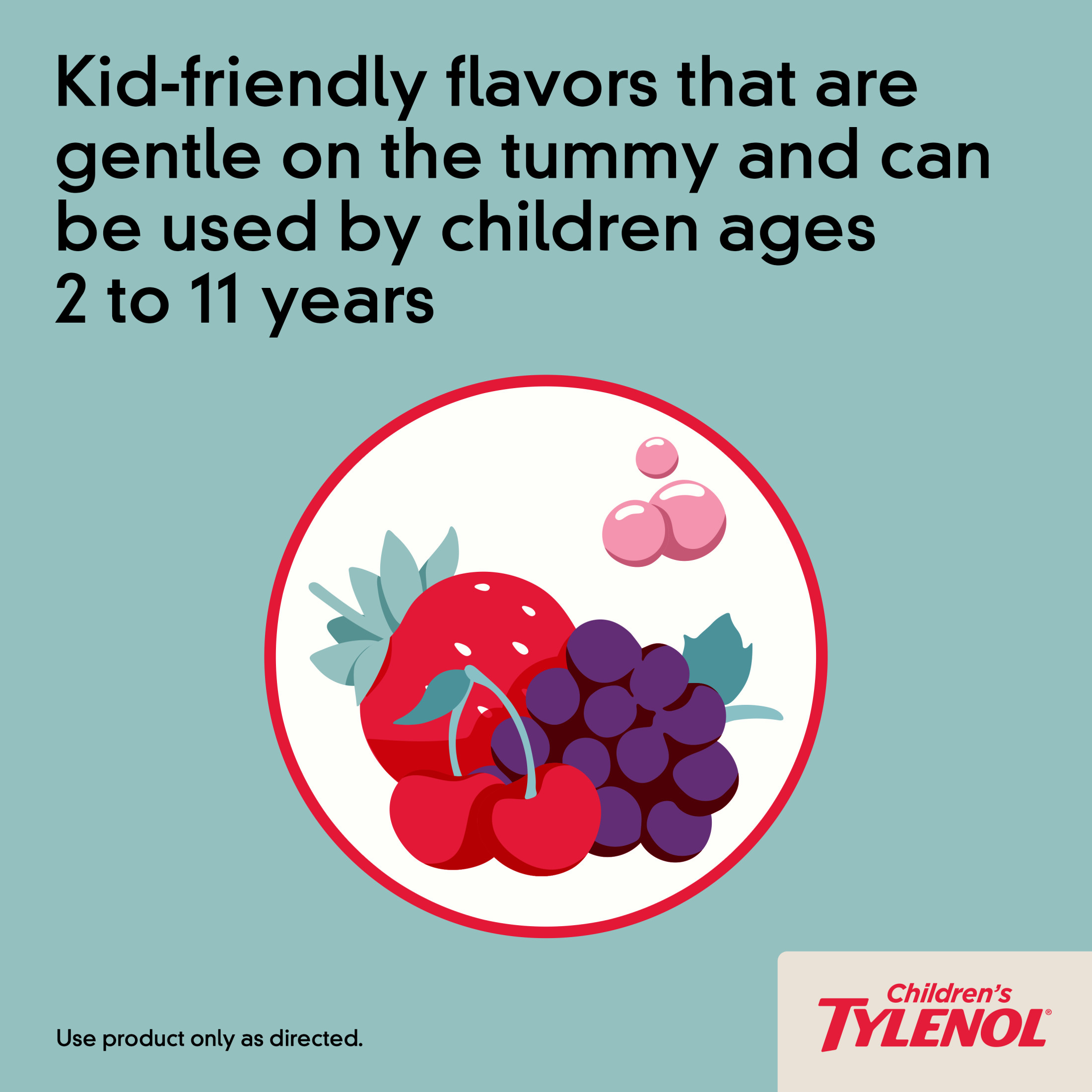 Children's Tylenol Pain + Fever Relief Medicine, Cherry, 4 fl. oz - image 5 of 9