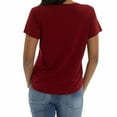 thumbnail image 2 of Women's Garnet Iowa State Cyclones Scarlet Scoop Neck T-Shirt, 2 of 2
