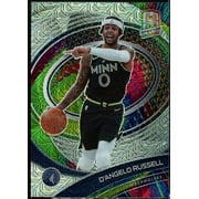 D'Angelo Russell Card 2020-21 Panini Spectra Asia Green Purple #39