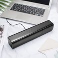 thumbnail image 2 of 2 * 3W USB Powered Soundbar Audio Player Altavoces de PC con cable de 3,5 mm, 2 of 8