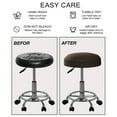 thumbnail image 5 of Rkxzt Round Bar Stool Cover, Washable Elastic Stool Cushion Cover for Bar Chair Covers Diameter 10"-14" Chair, Coffee, 5 of 6