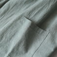 thumbnail image 5 of Mens Pajama Set 2 Piece Japanese Style Pajamas Half Sleeve Top and Pants Solid Color Lightweight Home Wear Classic Fit Lounge Wear, 5 of 7