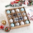 thumbnail image 5 of PATLOLLAV Christmas Ornaments Set,Christmas Ornament Balls 44 Christmas Tree Decoration, Christmas Ball Hanging Pendent, Christmas Balls Decor Set for Xmas Tree Holiday Wedding Party, 5 of 5