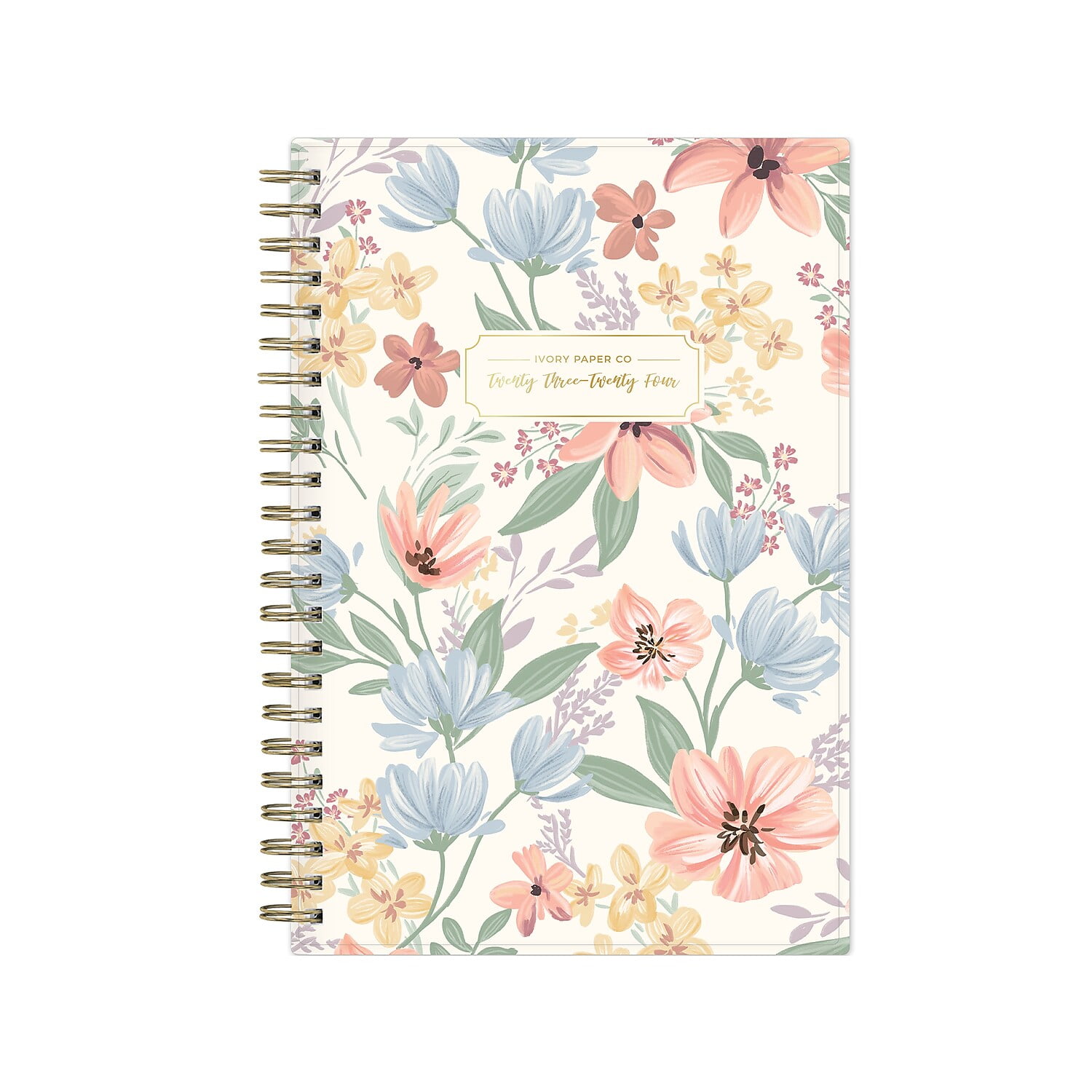 20232024 Blue Sky Ivory Paper Co Quinn 5" x 8" Academic Weekly