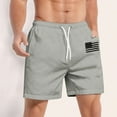 thumbnail image 5 of OHGOD Shorts for Men Casual Summer, Mens Casual Shorts, Casual Men Shorts, 1 * Man Shorts - Light Gray - M, 5 of 5