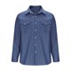 thumbnail image 4 of pstuiky Camisas suaves de manga larga para hombre, Camiseta lisa de manga larga con cuello vuelto para hombre, blusa informal, elegante, cómoda, con bolsillos y botones xxxl, 4 of 5