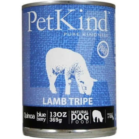 UPC: 0882978005412 | Petkind Grain-Free Lamb Tripe Recipe Wet Dog Food 13 Oz Case of 12