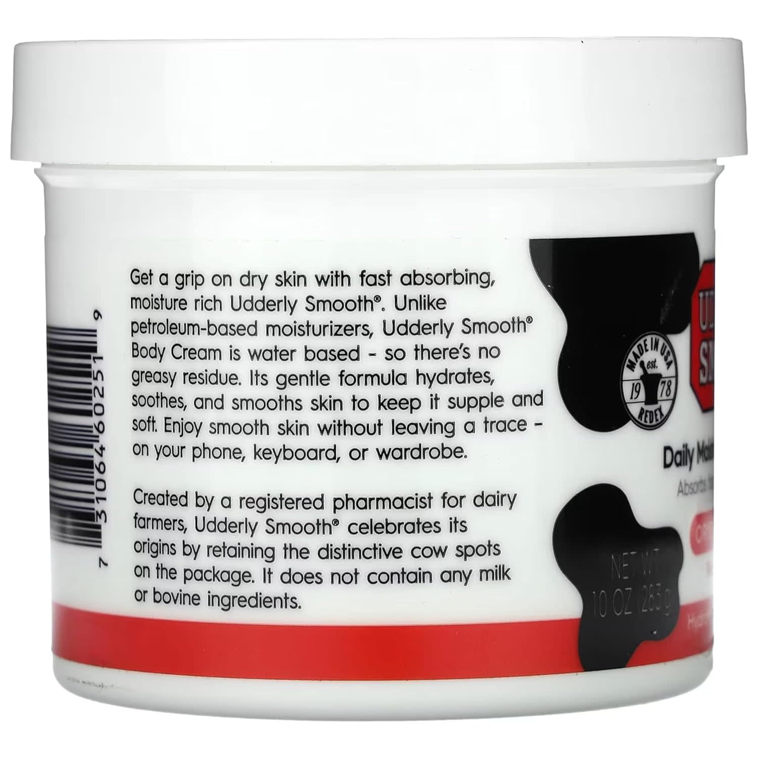 (3 pack) Udderly Smooth Body Cream, 10 oz Jar