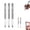 3*Sliver, variant on Geometric Decompression Pen — Press to Transform, Crinkle Pens Funny Pens for Adults,Metallic Geometric Morphing Ballpoint Pen, Metal Shape Shifting Switch Pen