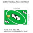 thumbnail image 4 of Card Credit Card Skin Sticker 4-Pack - Vinyl Decals for Debit/Credit Cards - Card Game-Inspired Design - Protect & Personalize Cards - Slim, Waterproof, Durable, 4 of 8