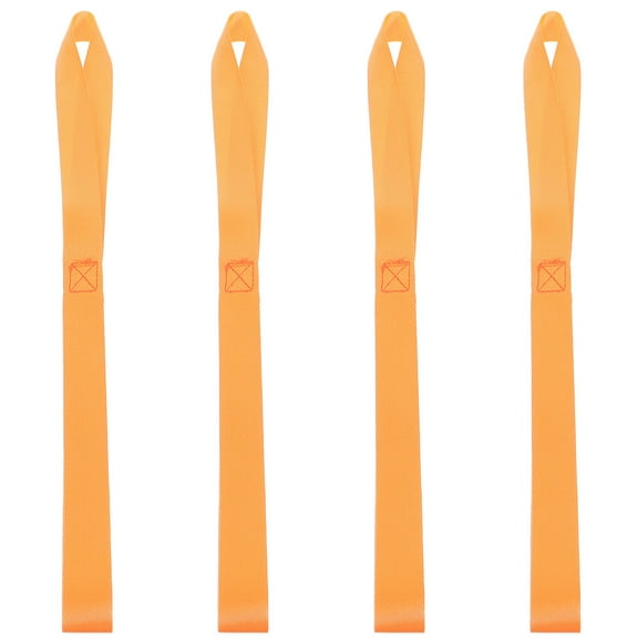 Worgeous  4 Pcs Fastening Belt Luggage Binding Strap Straps Eyelet Tie down