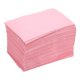 thumbnail image 1 of Pink Disposable Waterproof Dental Bibs - 125pcs Absorbent Tattoo Bib for Body Coverage, 1 of 5