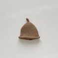 thumbnail image 1 of Gorro de bebé Otoño/Invierno Gorro de punto con pezón de color sólido Gorro de punto para bebé Gorro cálido transpirable cómodo, 1 of 5