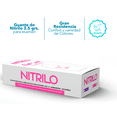 thumbnail image 2 of Guantes Desechables de Nitrilo Rosa Talla Mediana Multiusos, Caja Dispensadora con 100 Piezas Uniseal, 2 of 5