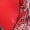 Red, variant on Womens Knee High Combat Boots Vintage Ethnic Embroidery Lace Up Block Low Heel Mid Calf Riding Boots