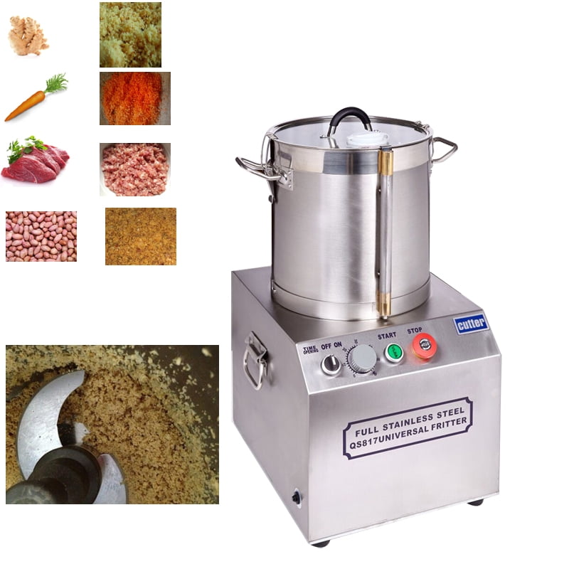 TECHTONGDA 15L Stainless Steel Electric Commercial Food Processor