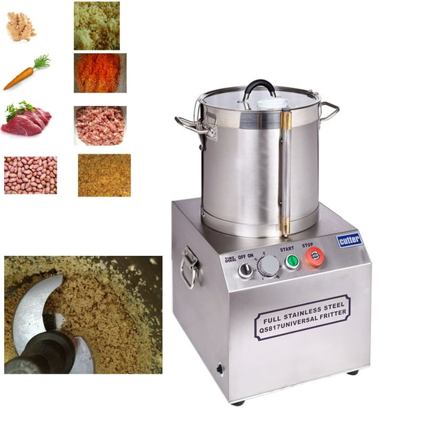 TECHTONGDA 15L Stainless Steel Electric Commercial Food Processor