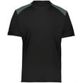 thumbnail image 2 of Holloway 223501.62U.5XL Momentum Team T-Shirt, Black & Iron - 5XL, 2 of 5