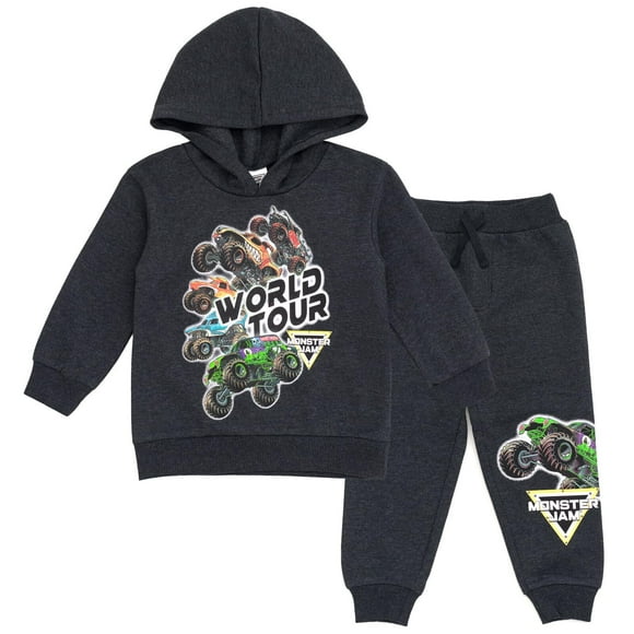 Conjunto de ropa Monster Jam El Toro Loco Mutt Megalodon 2T para niños