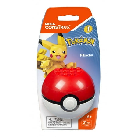 Mega Construx Pokemon Pikachu Figure Walmartcom