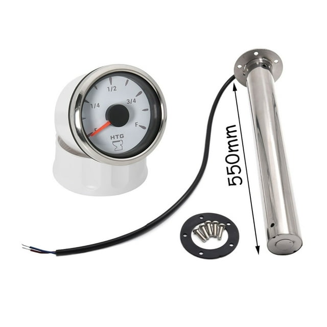 7 Color 52MM Water Sender Unit Sewage Level Meter Gauge Sensor Boat Car RV Holding Tank Level Gauge ,Suits Most Tanks