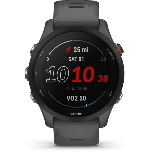 Garmin Forerunner 255 Music Multisport GPS Smartwatch, Slate Gray