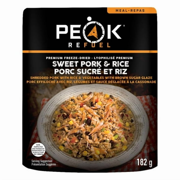 Peak Refuel Sweet Pork and Rice - Pouch