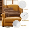thumbnail image 6 of Brown Western Outdoor Pillow Covers 24x24 Set of 2,Waterproof Patio Throw Pillowcase Protectors,Vintage Farmhouse Wood Barn Door Square Decorative Pillow Shams Cushion Covers for Seat Bed Couch Sofa, 6 of 8