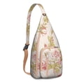 thumbnail image 1 of Durable Adjustable Strap Chest Bag with Daisy Pattern for Tactical Use, 1 of 4