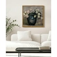 thumbnail image 5 of Drsoum Vintage Landscape Canvas Wall Art 16x16in Natural Framed Flower Classic Wall Prints Modern Farmhouse Hallways Studies Offices Living Rooms Decor, 5 of 5