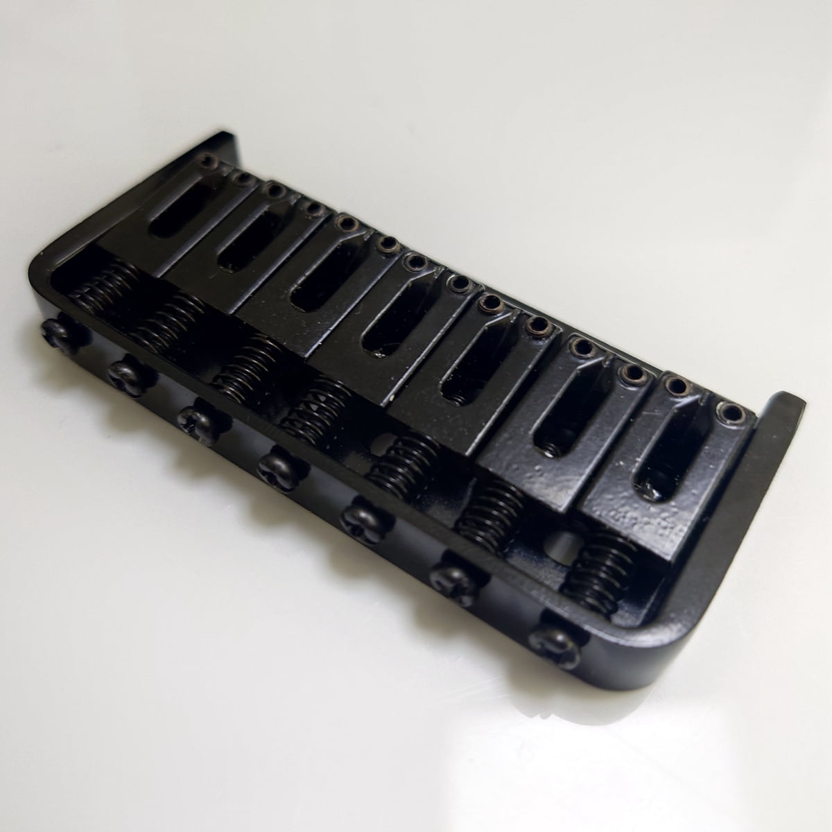 7 String Fixed Electric Guitar Bridge Black Metal Hardtail Bridge Guitar Accessories