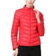 thumbnail image 2 of Parkas de manga larga para mujer, chaqueta de plumón con cuello alto y cremallera, ligera y versátil, con bolsillos, para invierno, de algodón., 2 of 6